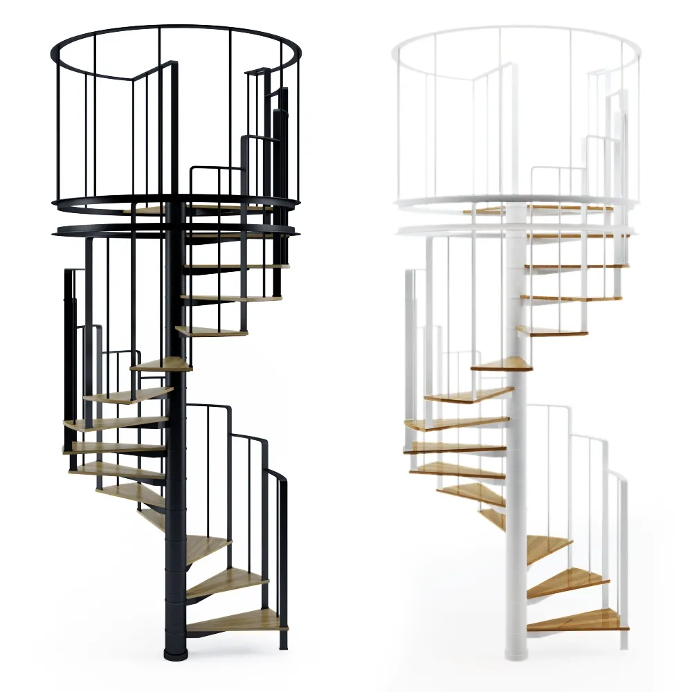 decoration – Spiral staircase 3 3ds Max