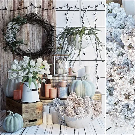 decoration – Spring set 3ds Max