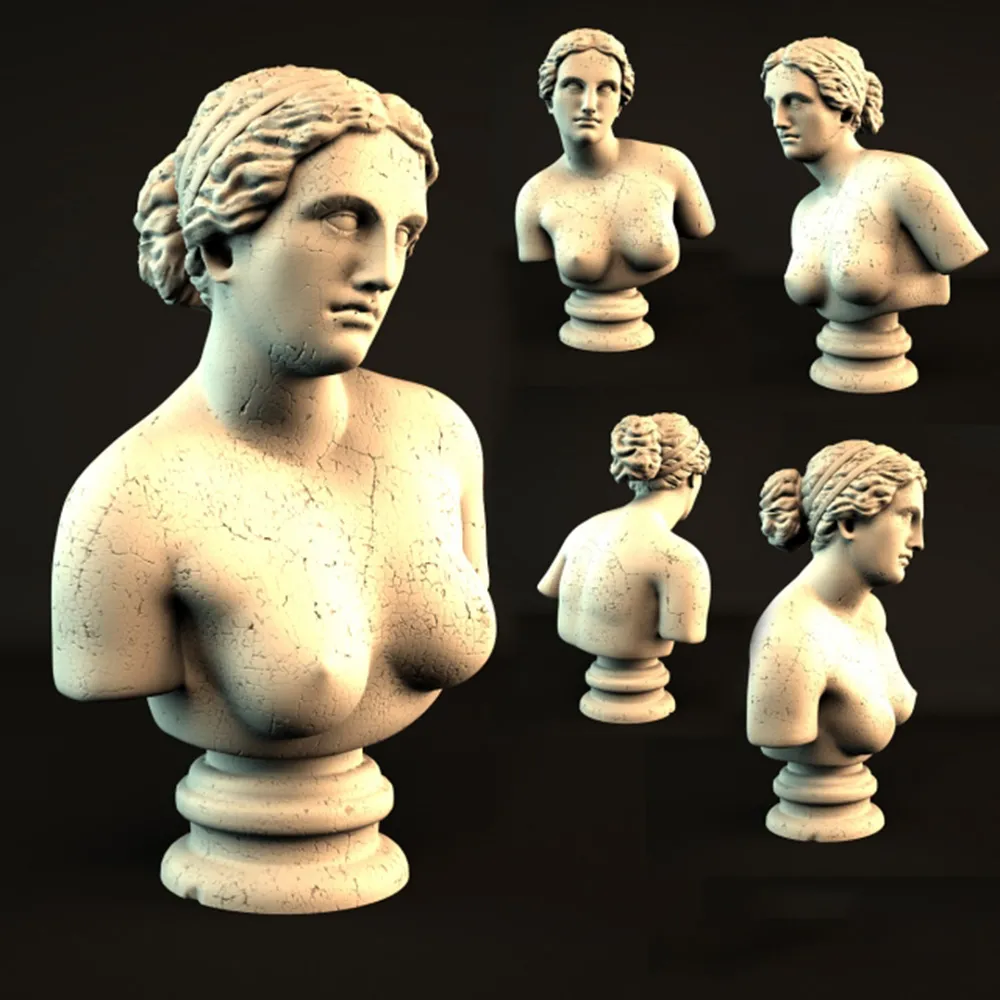 decoration – Statue of Aphrodite 3ds Max