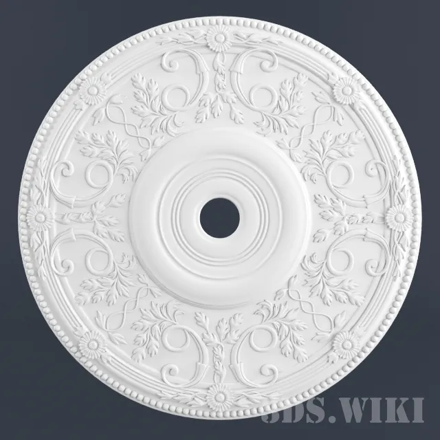 decoration – Stucco molding Peterhof r 216 3ds Max