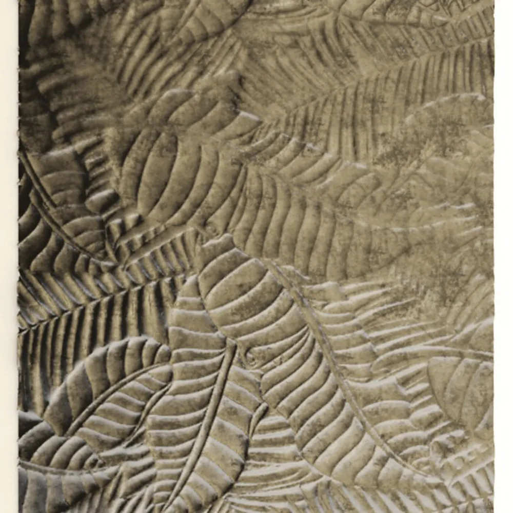 decoration – Stucco molding  with leaf pattern 3ds Max