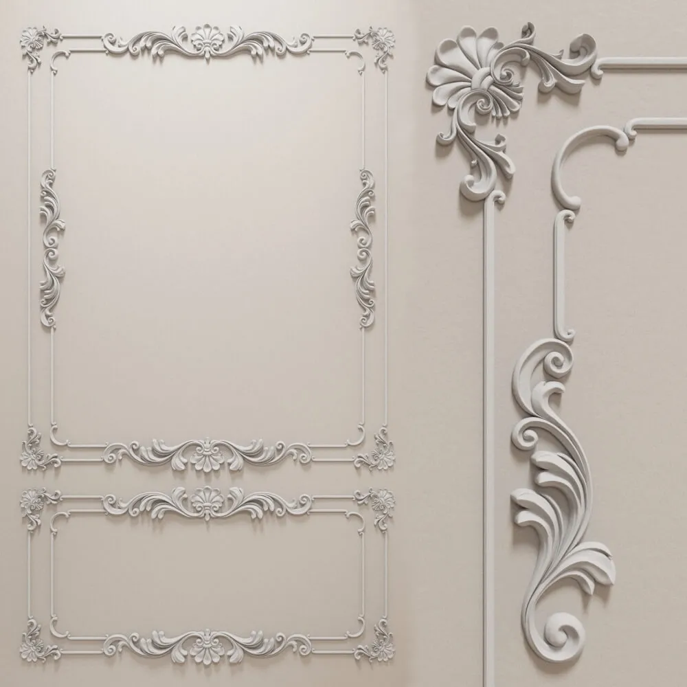 decoration – Stucco_5 3ds Max