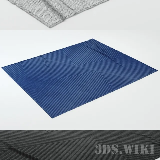 decoration – Stylish colorful carpets 3ds Max