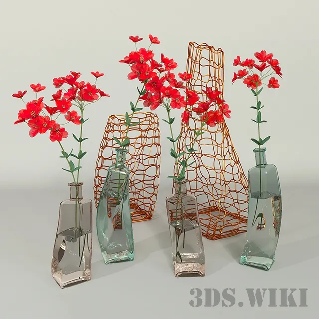 decoration – Summer decor 3ds Max