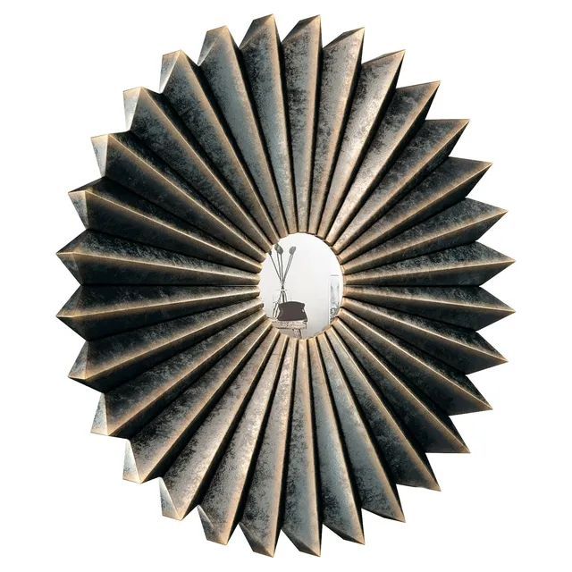 decoration – Sun-shaped mirror  Eichholtz Cosmos 112 3ds Max