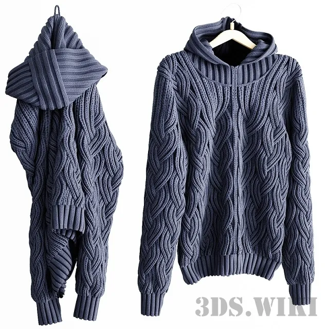 decoration – Sweater 3ds Max
