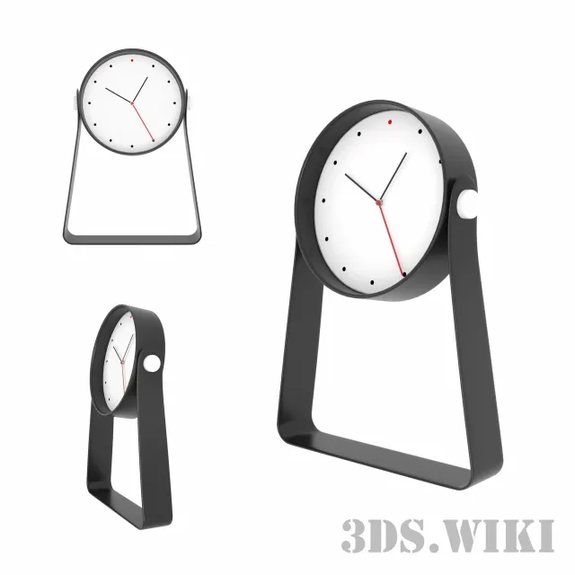 decoration – Table clock GNISSLA IKEA 3ds Max