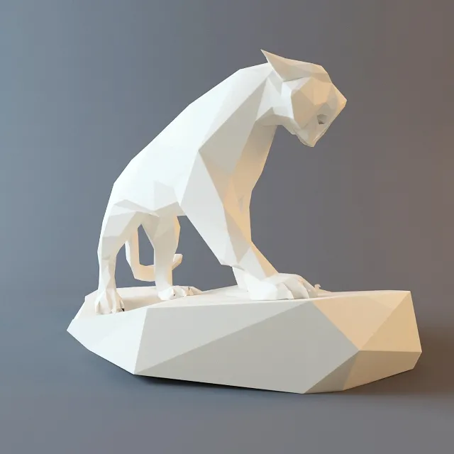 decoration – Tiger 3ds Max