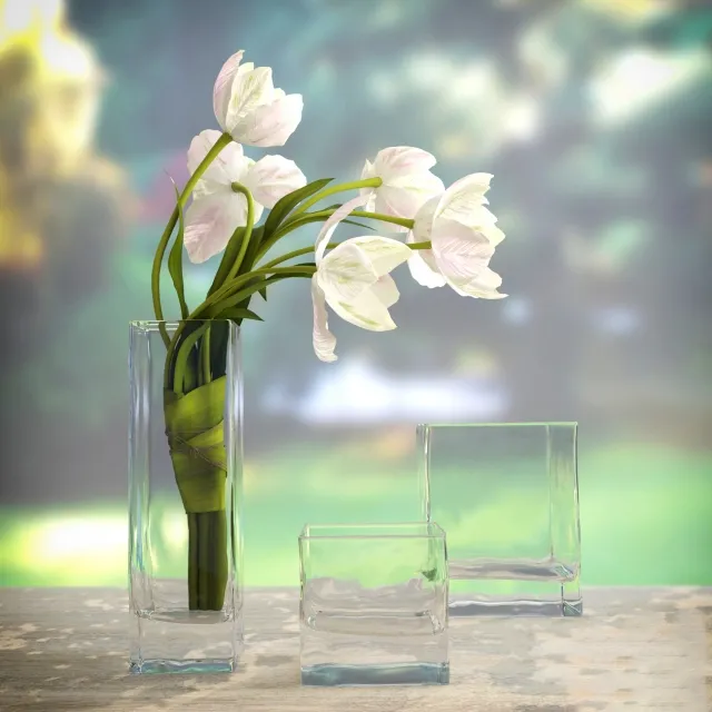 decoration – Tulips 32 3ds Max