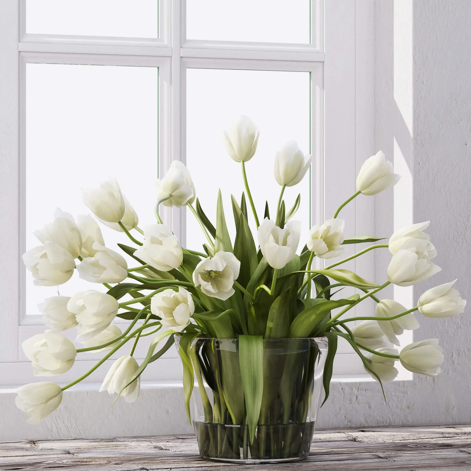 decoration – Tulips 50 3ds Max