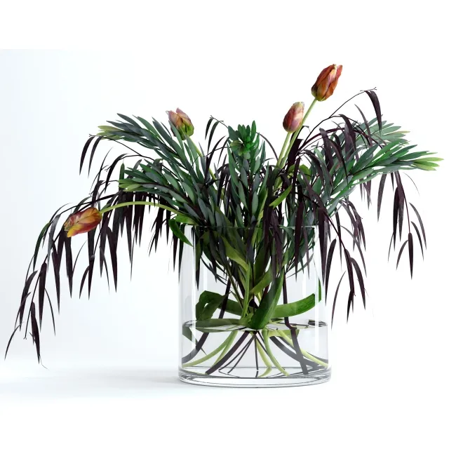 decoration – Tulips and Co 3ds Max