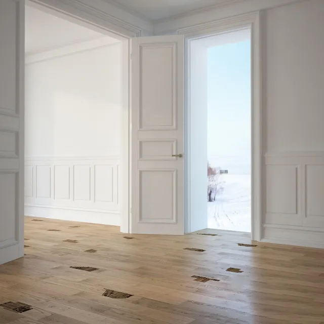 decoration – Ultrawood stucco decoration of the walls and openings 3ds Max