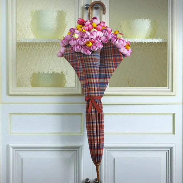 decoration – Umbrella with flowers 3ds Max