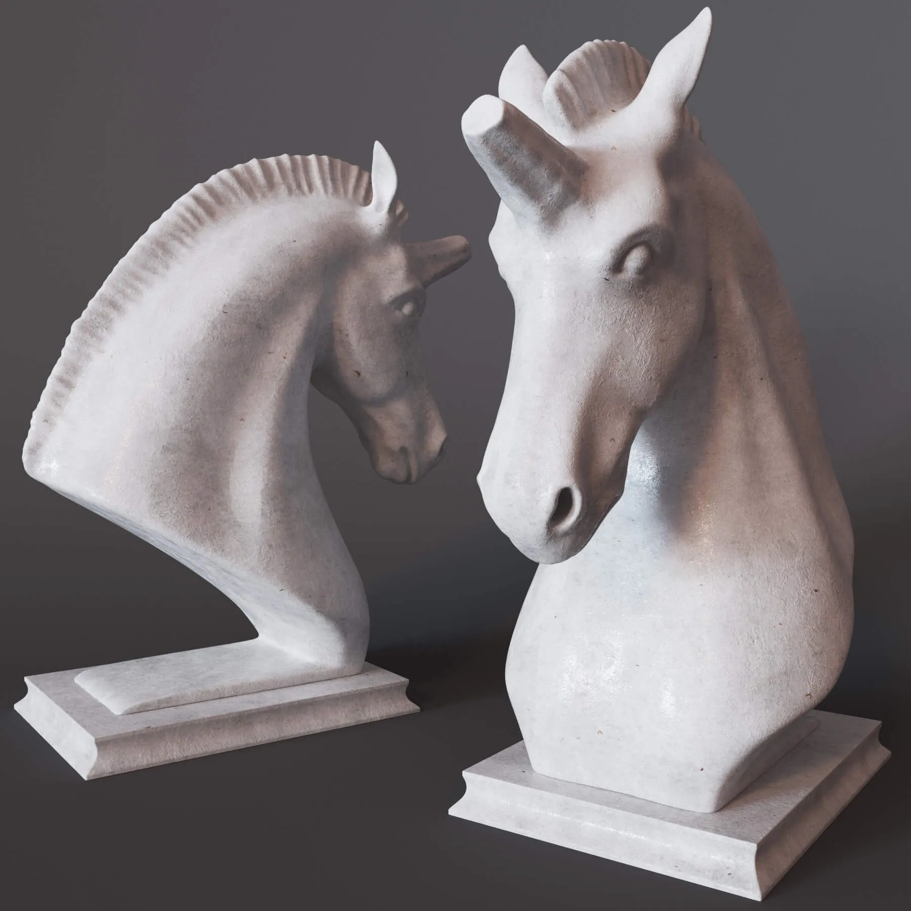 decoration – Unicorn sculpture 3ds Max