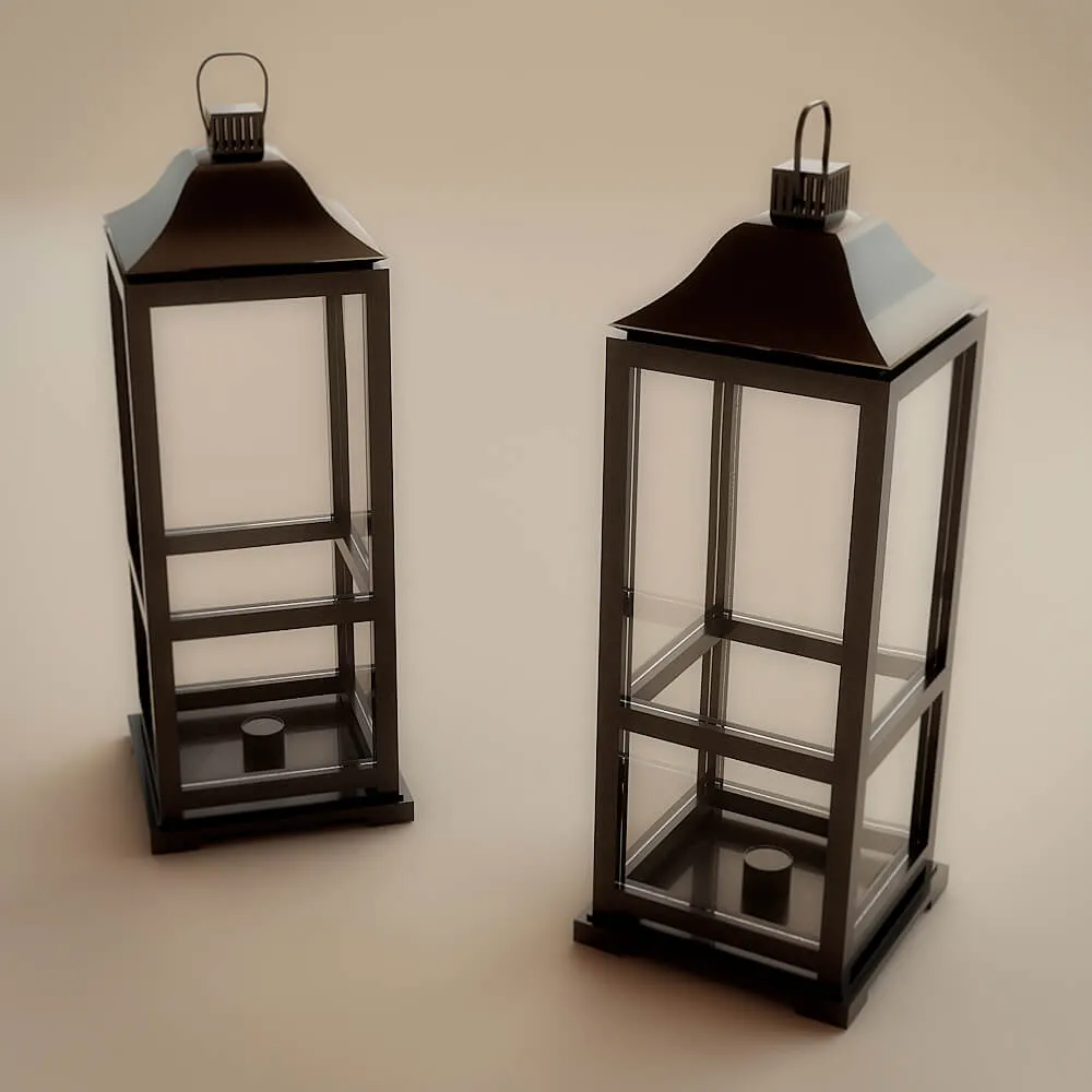 decoration – Unique garden lamp 3ds Max