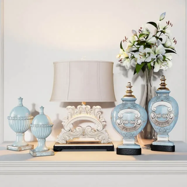 decoration – Uttermost Decor Set 01 3ds Max