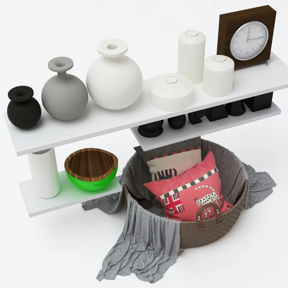 decoration – Various decorative items 3ds Max