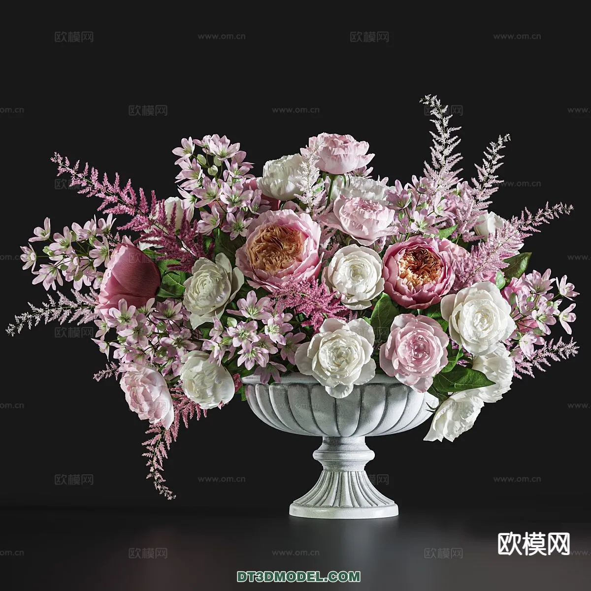 DECORATION – VASE – 3D Model For Interior Design – 699