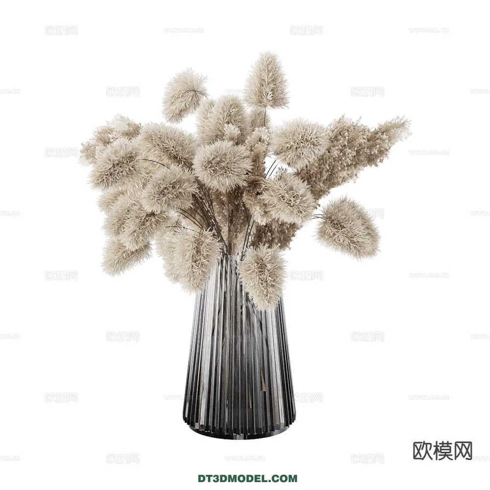 DECORATION – VASE – 3D Model For Interior Design – 717