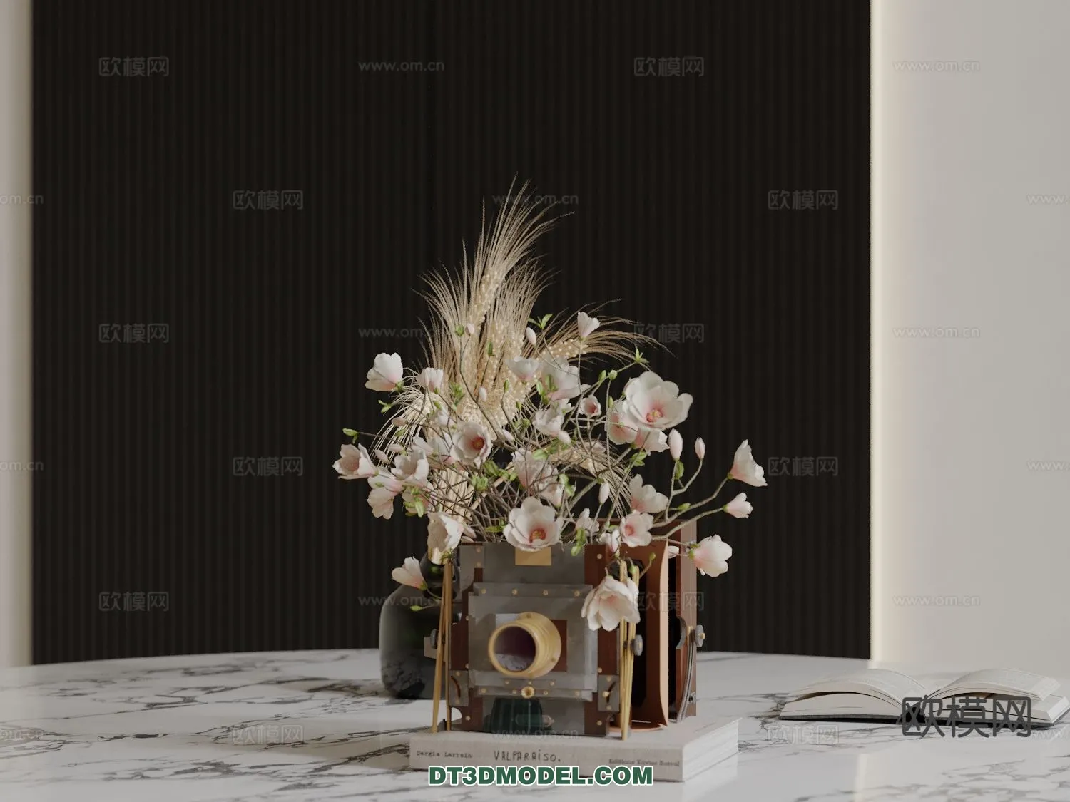 DECORATION – VASE – 3D Model For Interior Design – 745