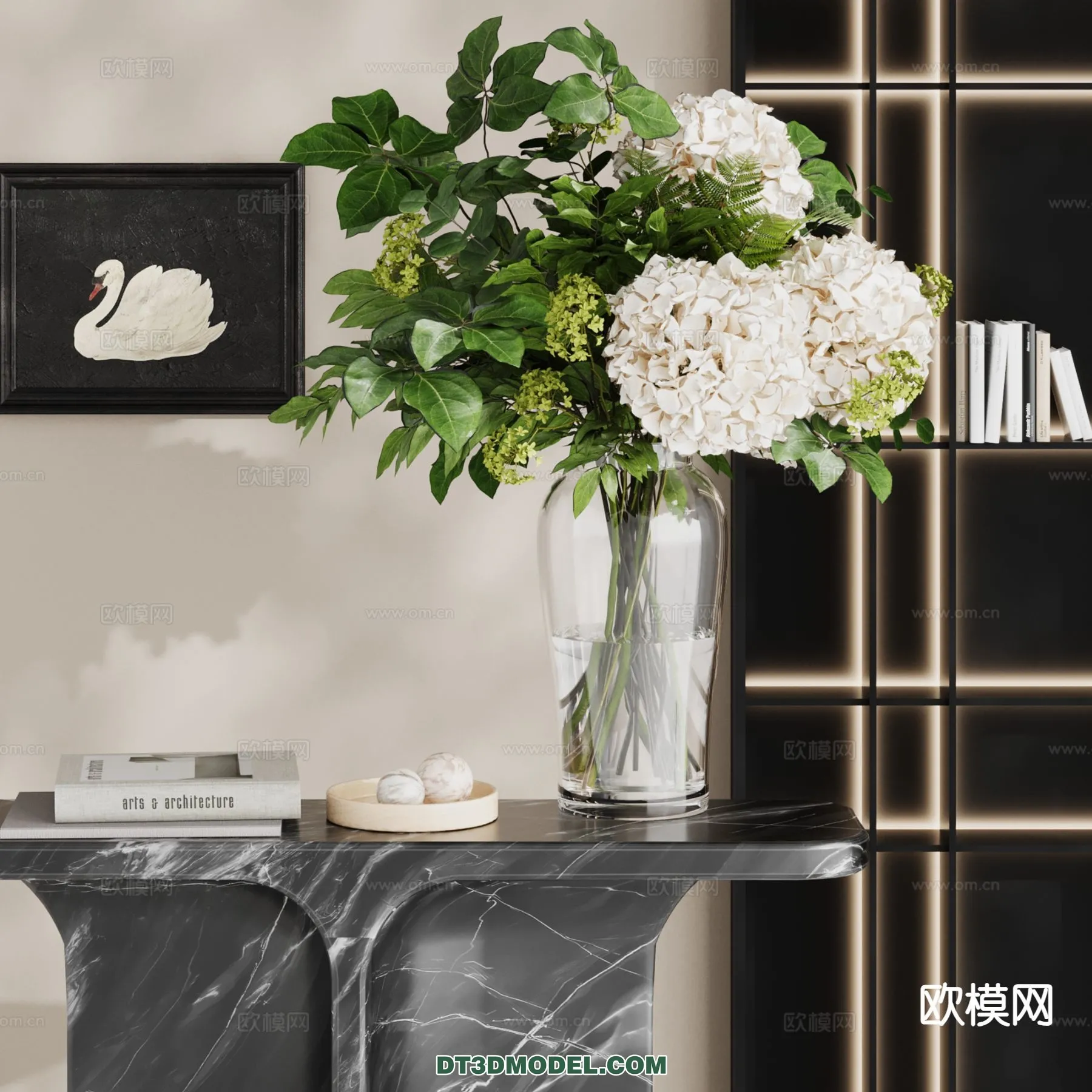 DECORATION – VASE – 3D Model For Interior Design – 758