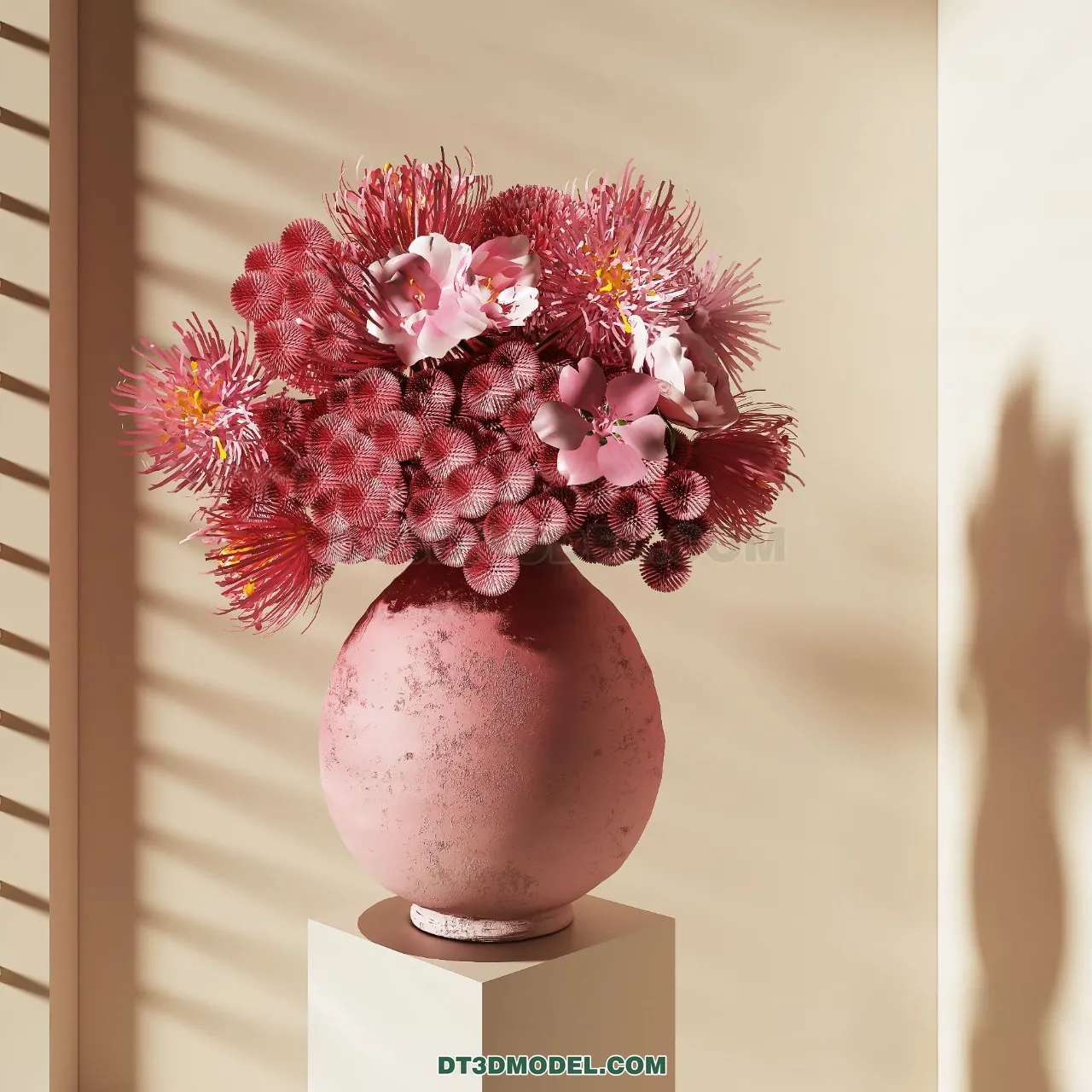 DECORATION – VASE – 3D Model For Interior Design – 805