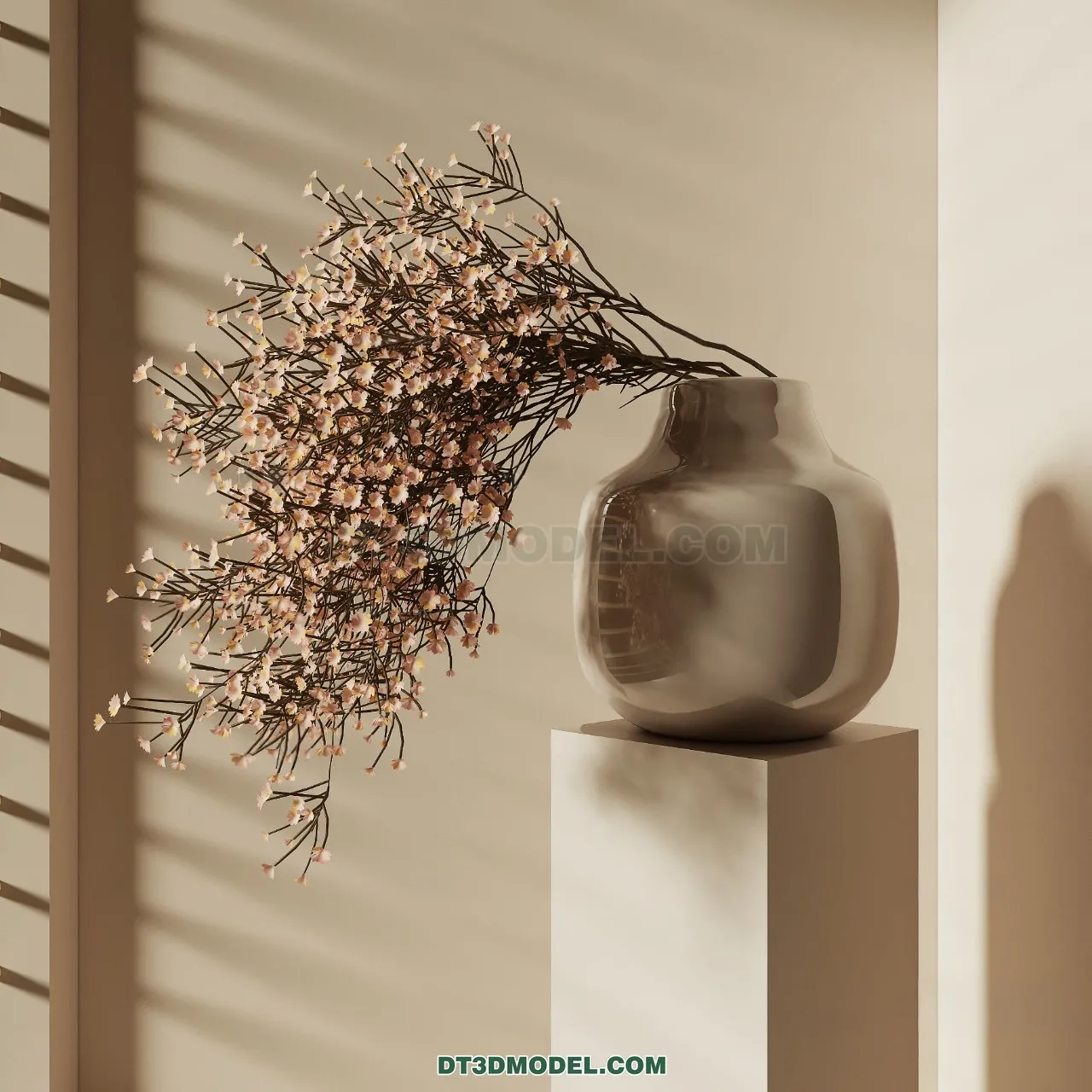 DECORATION – VASE – 3D Model For Interior Design – 806