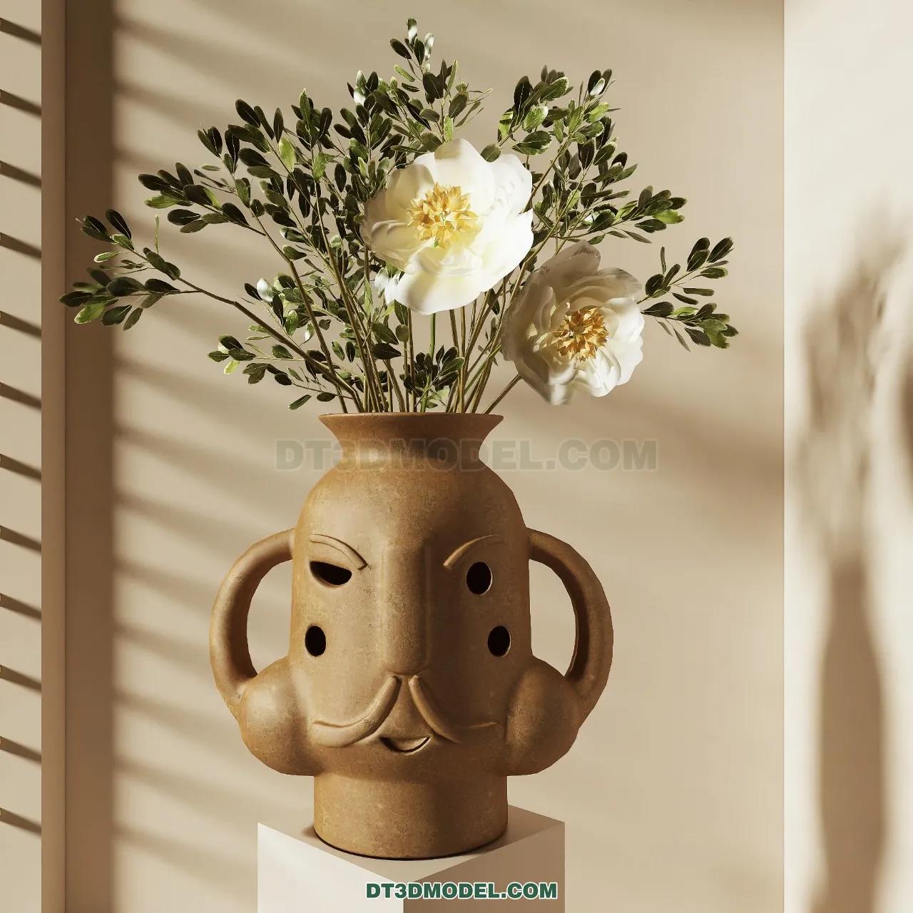 DECORATION – VASE – 3D Model For Interior Design – 811