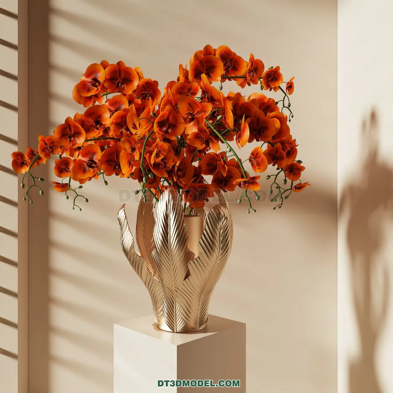 DECORATION – VASE – 3D Model For Interior Design – 819