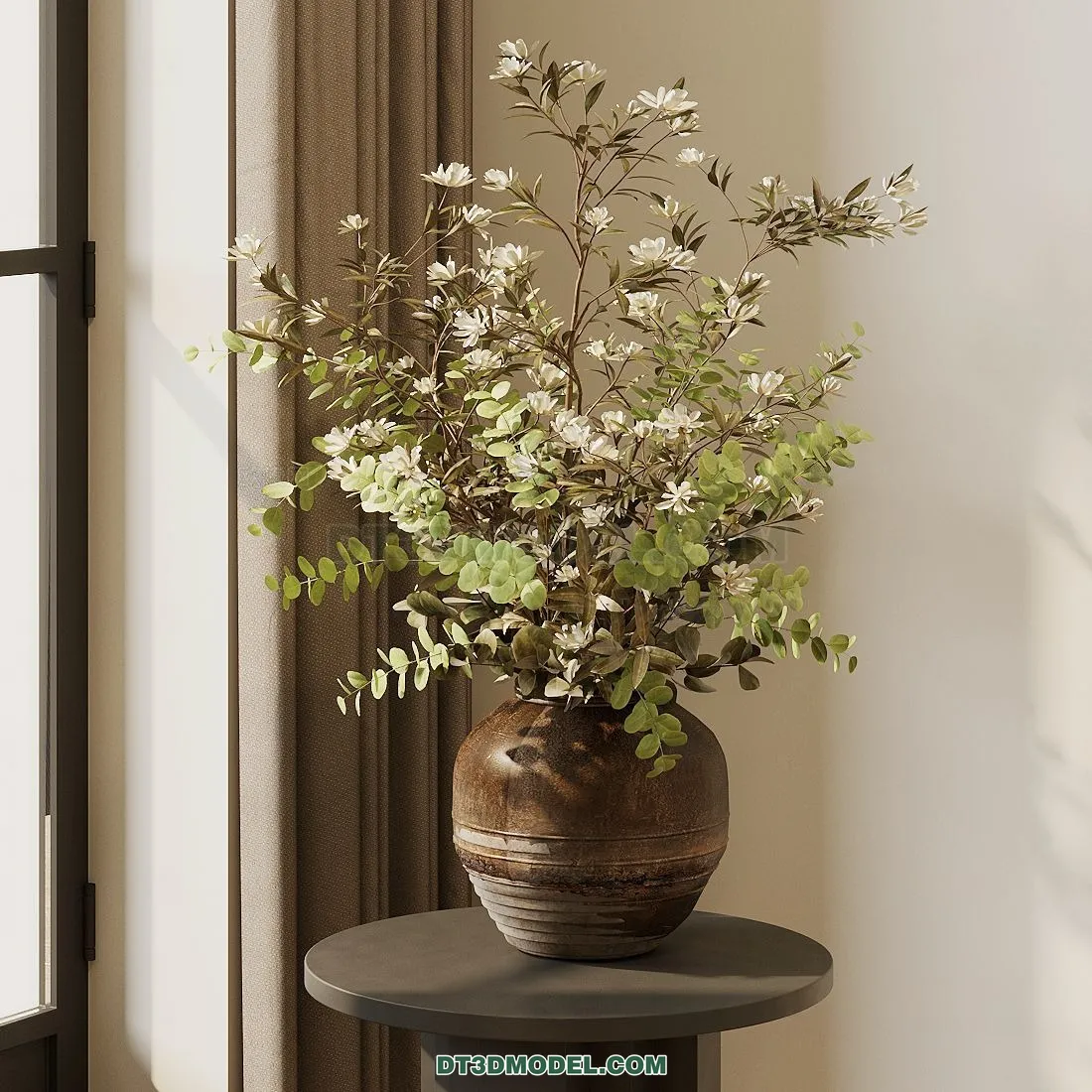 DECORATION – VASE – 3D Model For Interior Design – 821