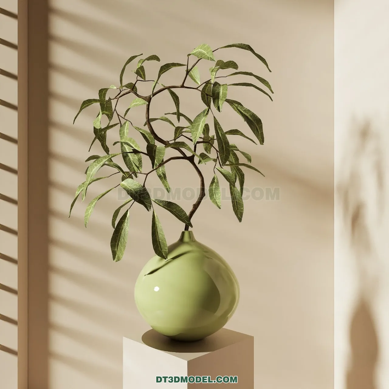 DECORATION – VASE – 3D Model For Interior Design – 823