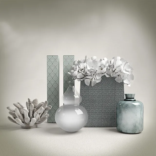 decoration – Vases from the site kelly hoppen 3ds Max