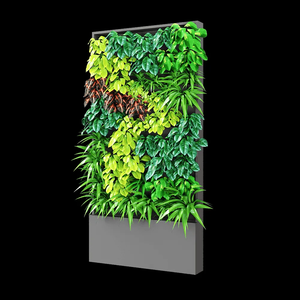 decoration – Vertical Gardening 2 3ds Max