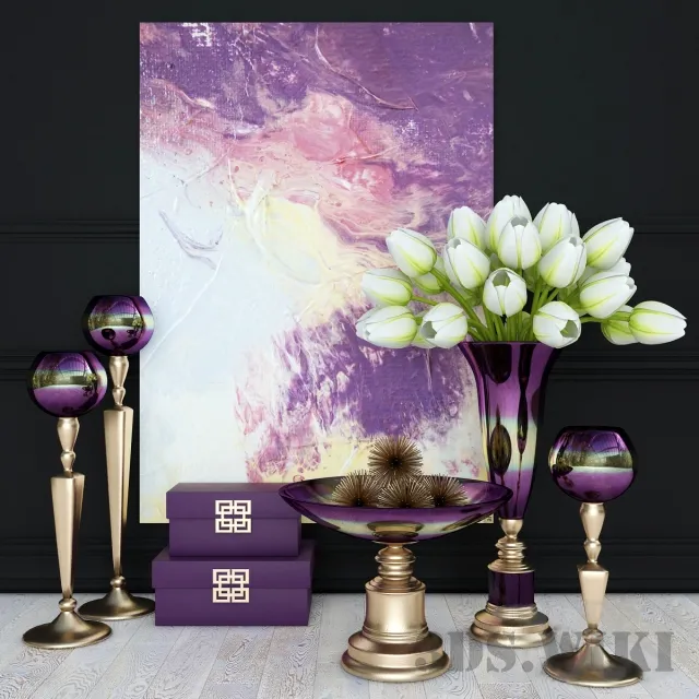 decoration – Very nice decorative set 3ds Max