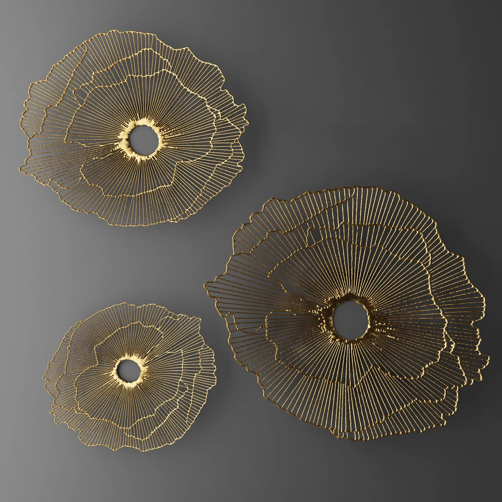 decoration – Wall decor futuristic coral. Panel 3ds Max