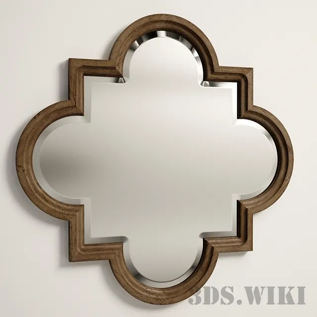 decoration – Wall Mirror FEZ 901.006 3ds Max