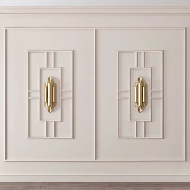 decoration – Wall molding 6 3ds Max