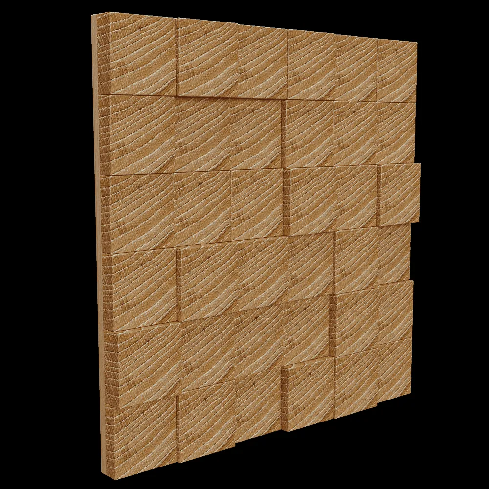 decoration – Wall panel Mosaic Lacuare 3ds Max