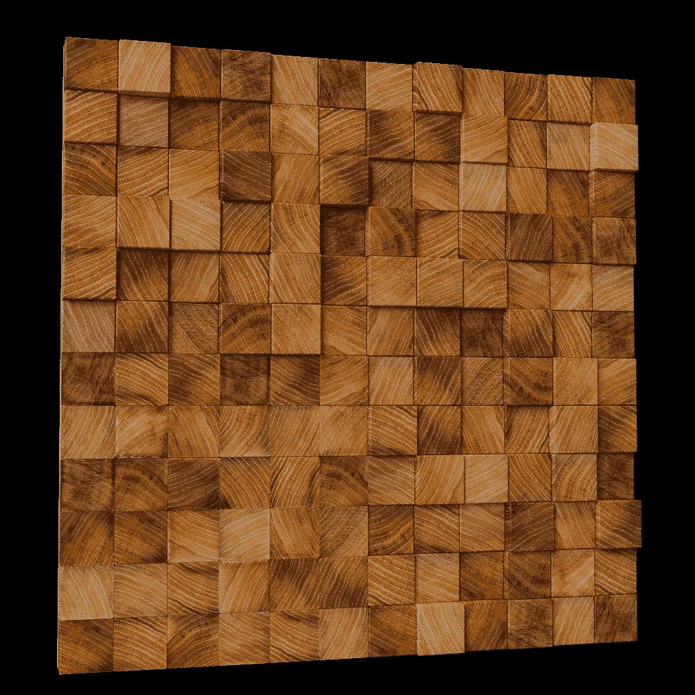 decoration – Wall panel Mosaic Trace 3ds Max