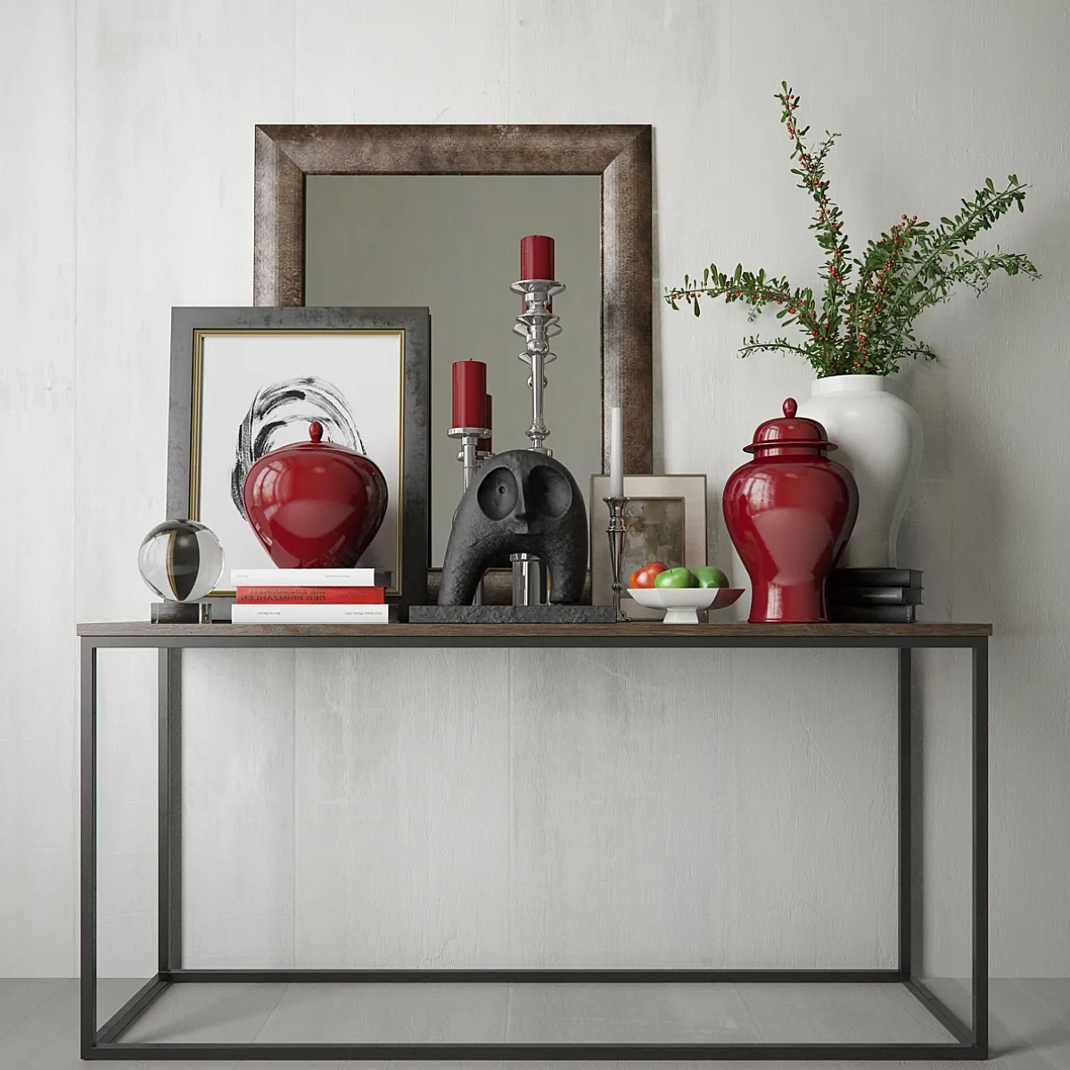 decoration – Williams-Sonoma decorative set 3 3ds Max