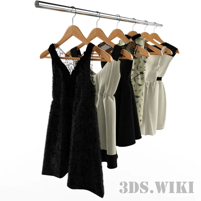decoration – Women’s Dresses Zara 3ds Max