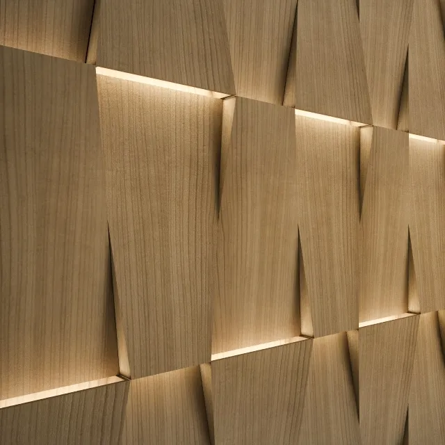 decoration – Wood panel 7 3ds Max