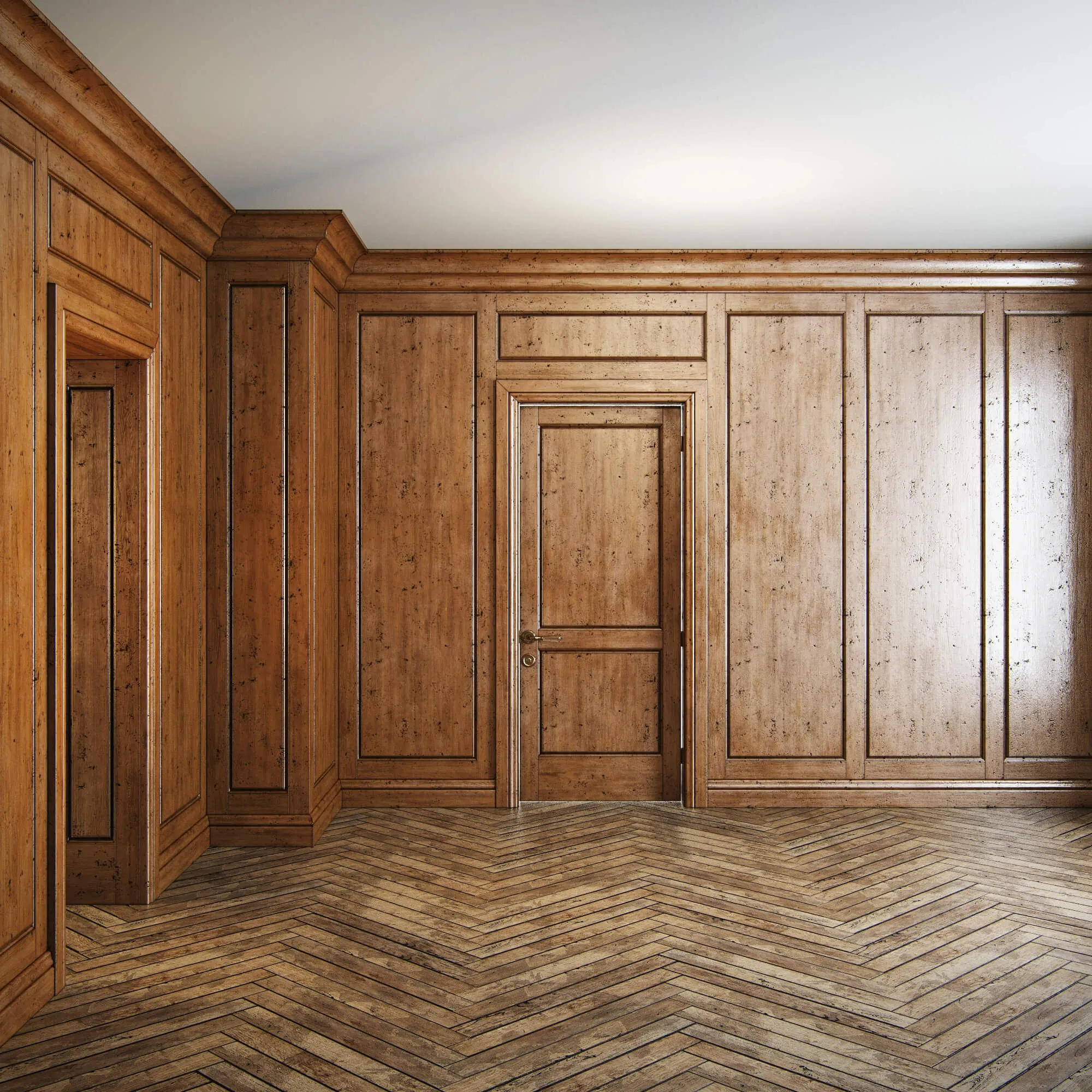 decoration – Wood panels 1 3ds Max
