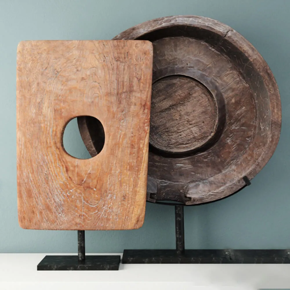decoration – Wooden sculptures 3ds Max