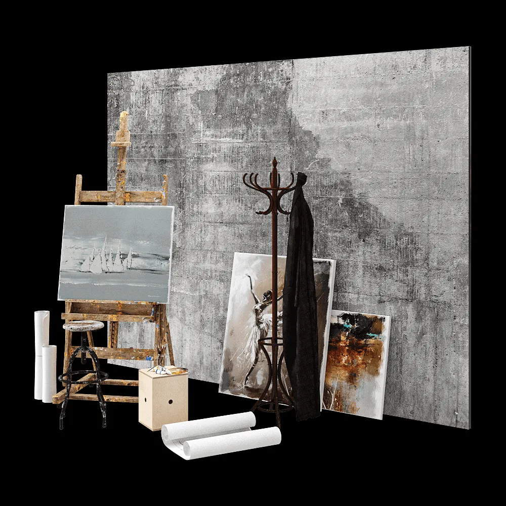 decoration – Workshop competition 3ds Max