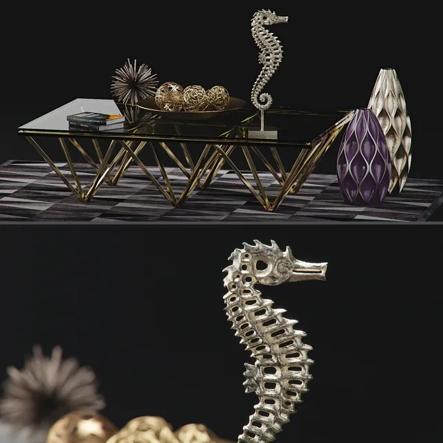 decoration – Z Gallerie Decor Set 3ds Max