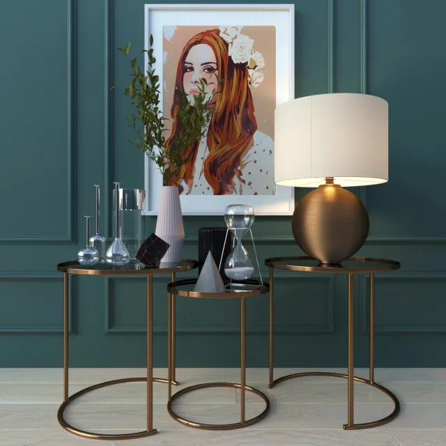 decoration – Zara Home Set 13 3ds Max