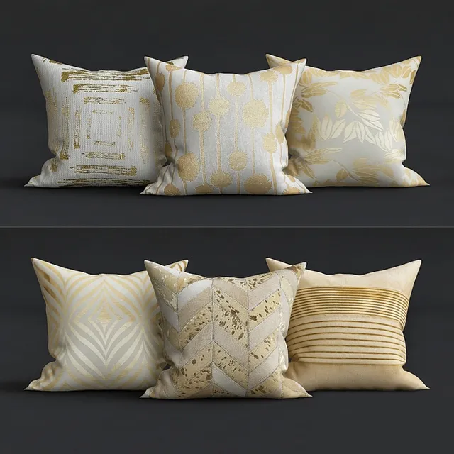 decoration – Zol pillows 3ds Max
