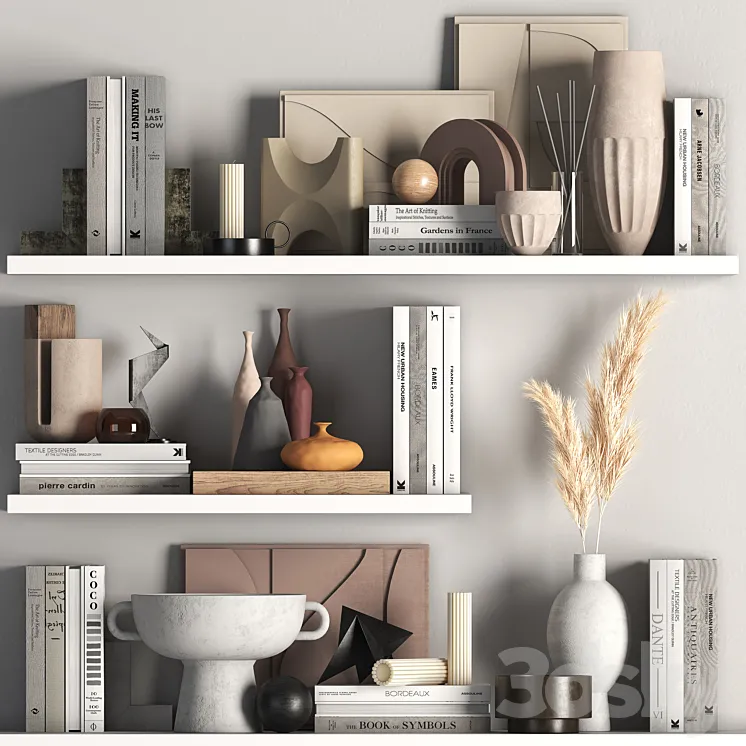 decorativ_set_01 3DS Max