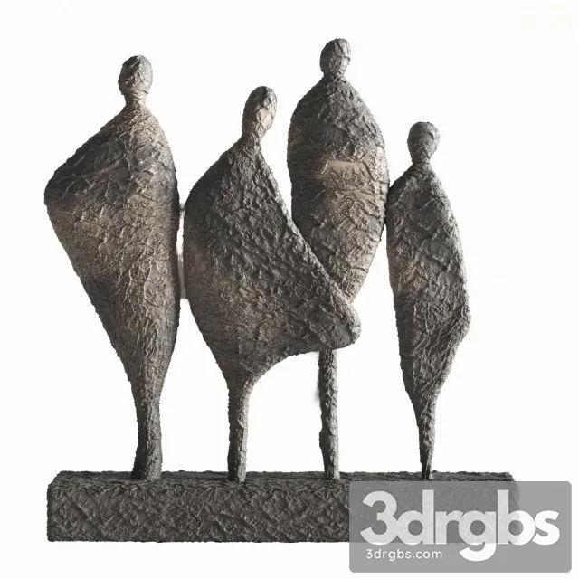 Decorative Abstract Sculpture 3dsmax Download